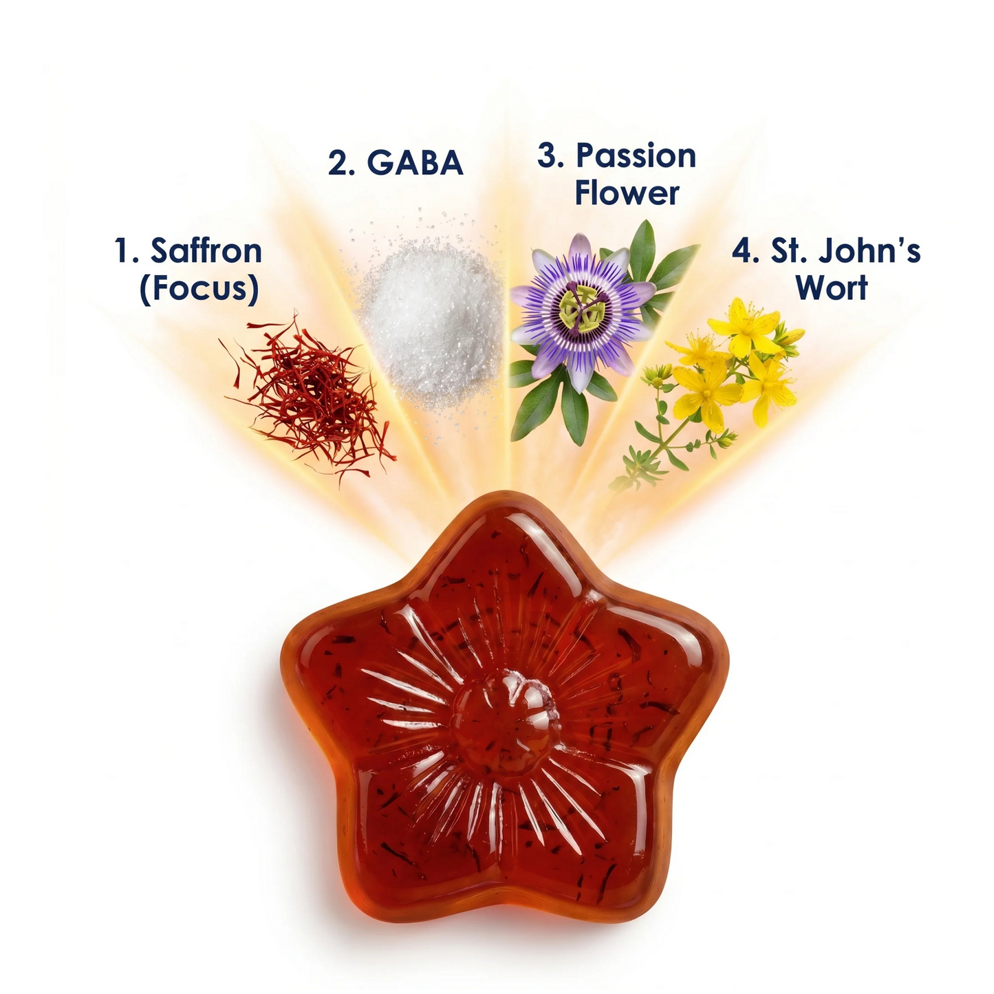 Saffron Gummies for Calmer, More Focused Kids