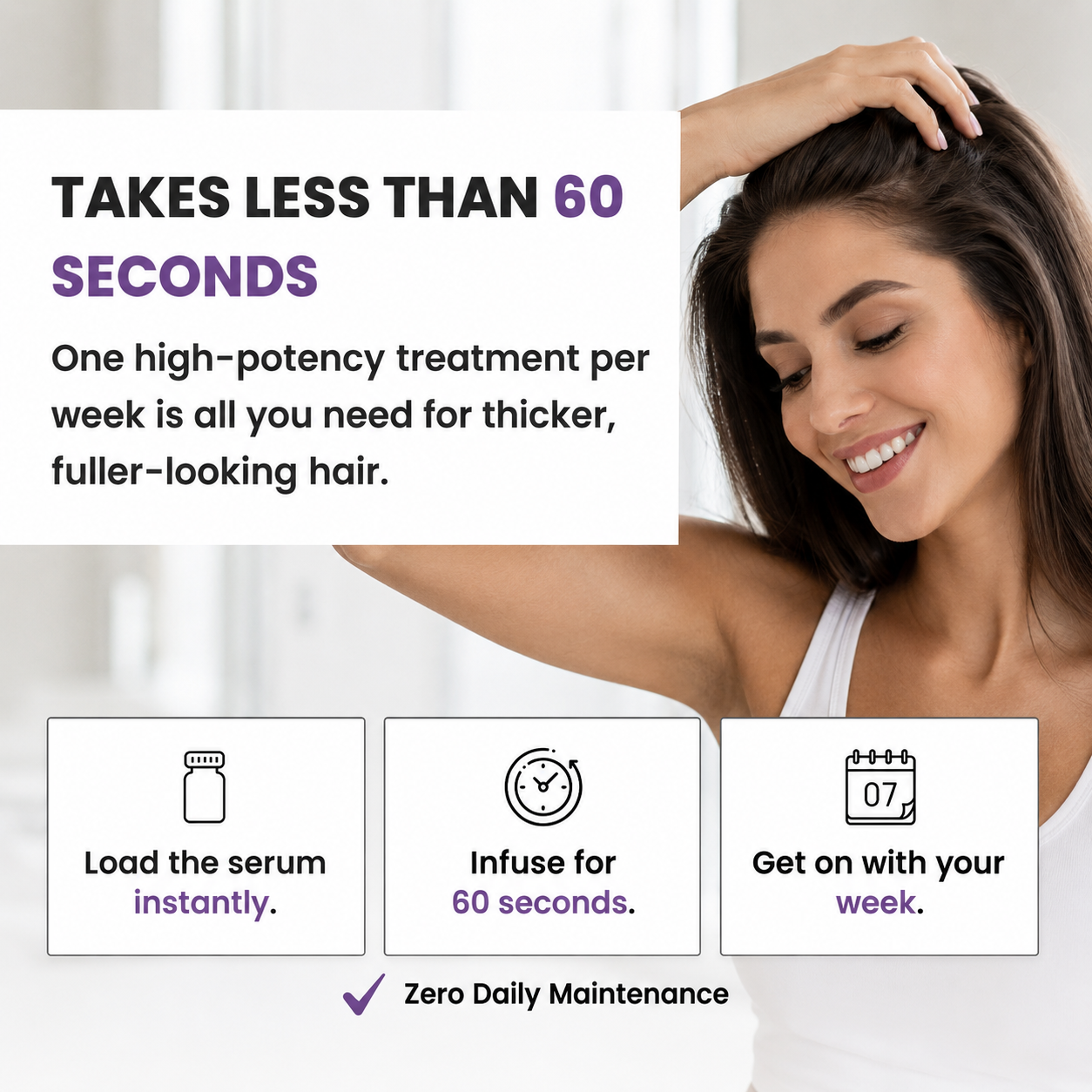 Microneedle Infusion System for Hair Growth