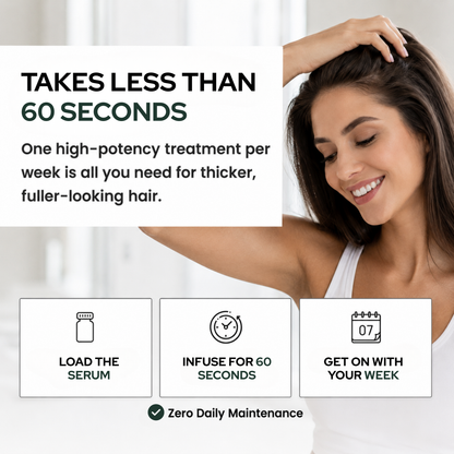 Peptide Microneedle Infusion System for Hair Growth