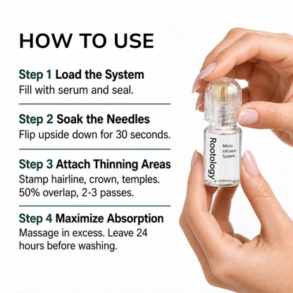 Reverse GLP-1 Hair Loss In 60 Days With Rootology™ Micro Infusion